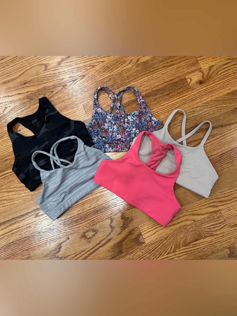 Athleta Girl Sports Bra Bundle - all size M 8-10